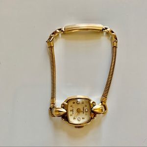 VINTAGE‎ PALOMAR WATCH with Rhinestones
